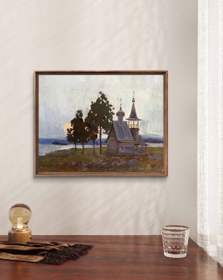 Oil painting Temple Tatyana Derdey - 2