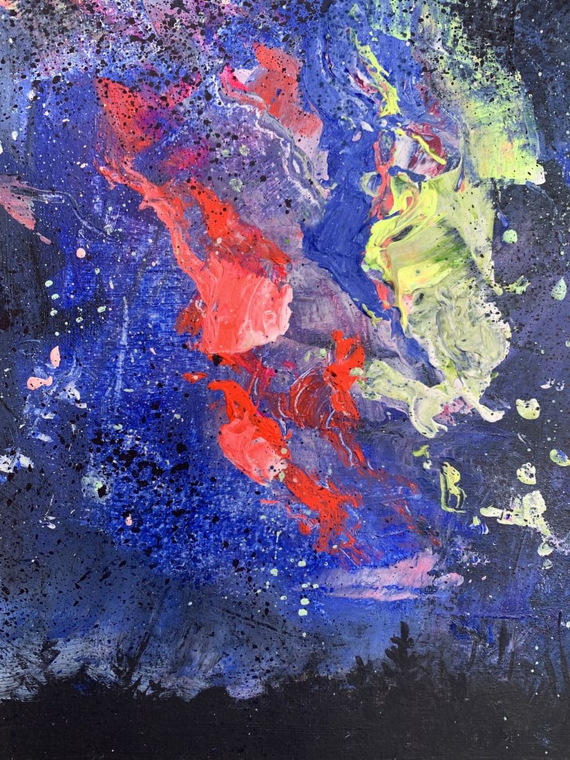 Oil painting Love night Tatyana Derdey - 5