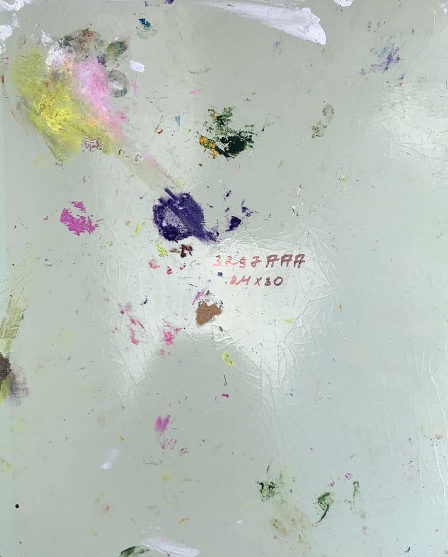 Oil painting Calm stream in the mountains Yu. Ulinets - 12