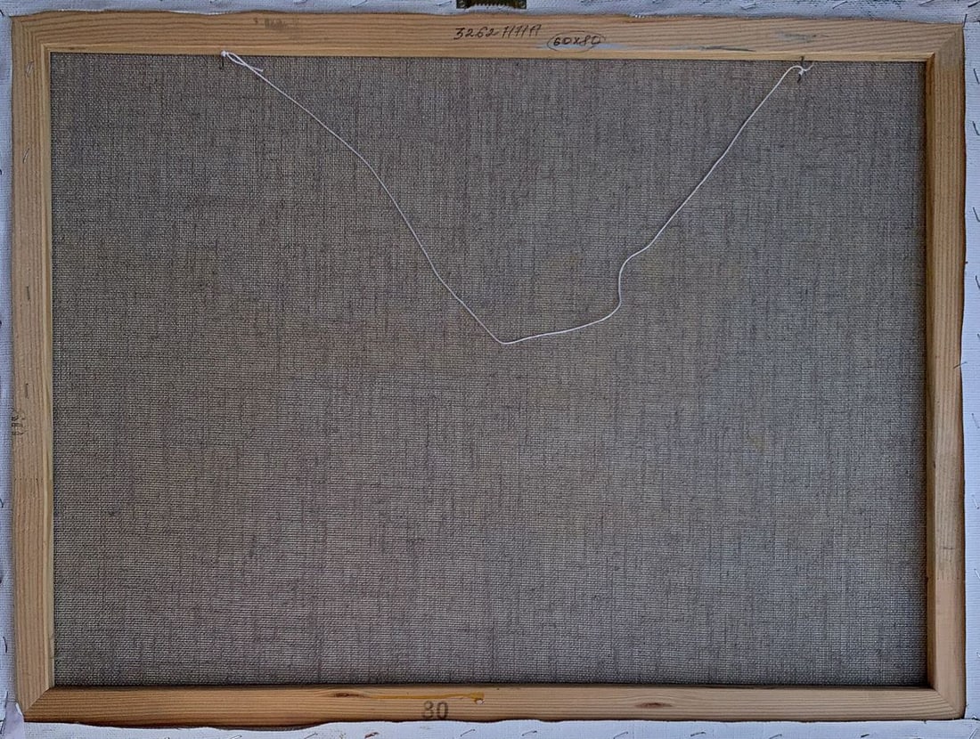 Oil painting Warm day by the river Oleksandr Gukalov - 11