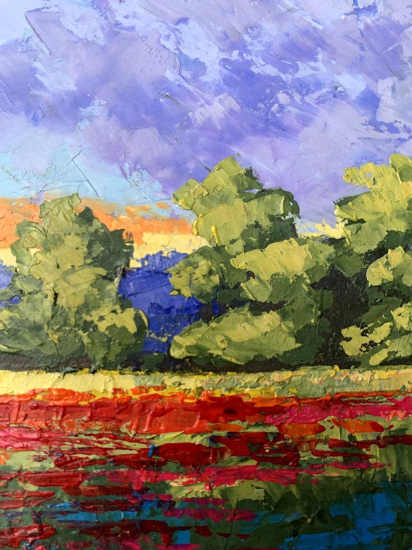 Oil painting Orange glow V. Zadorozhnya - 7