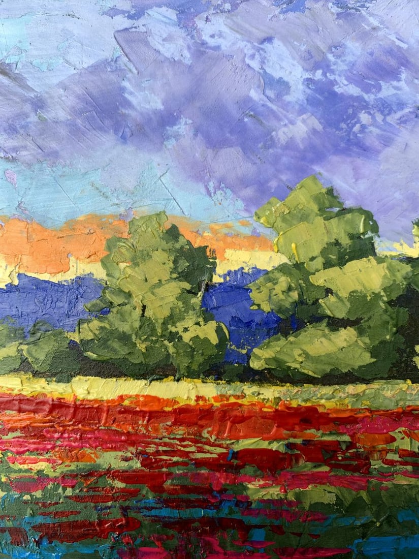 Oil painting Orange glow V. Zadorozhnya - 9