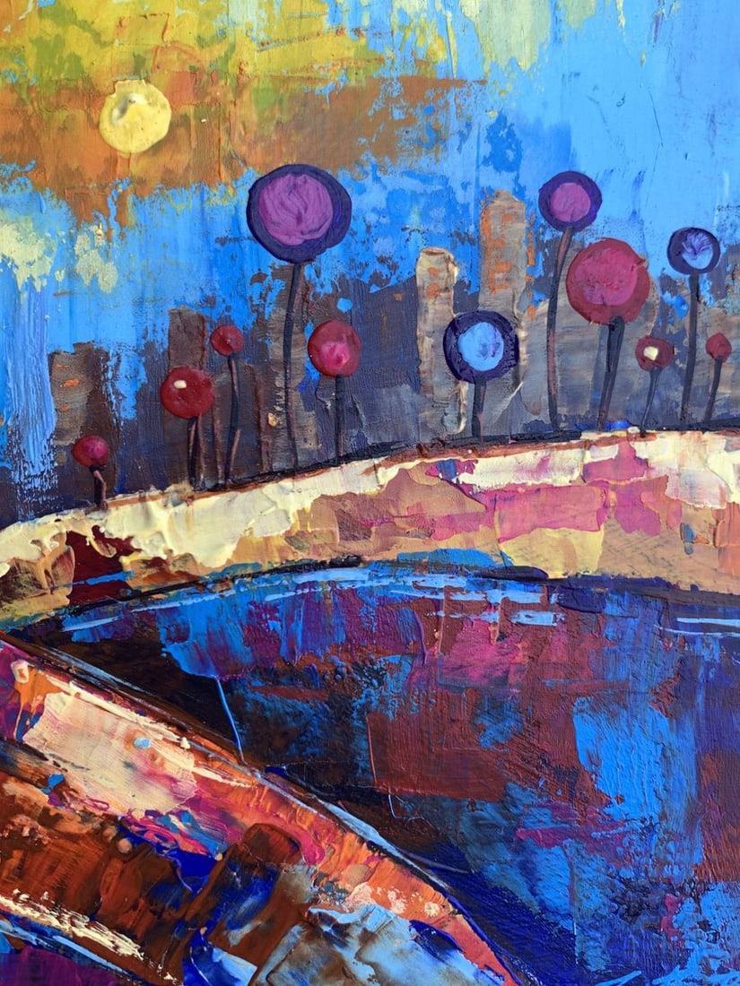 Oil painting A chidhood dream V. Zadorozhnya - 11