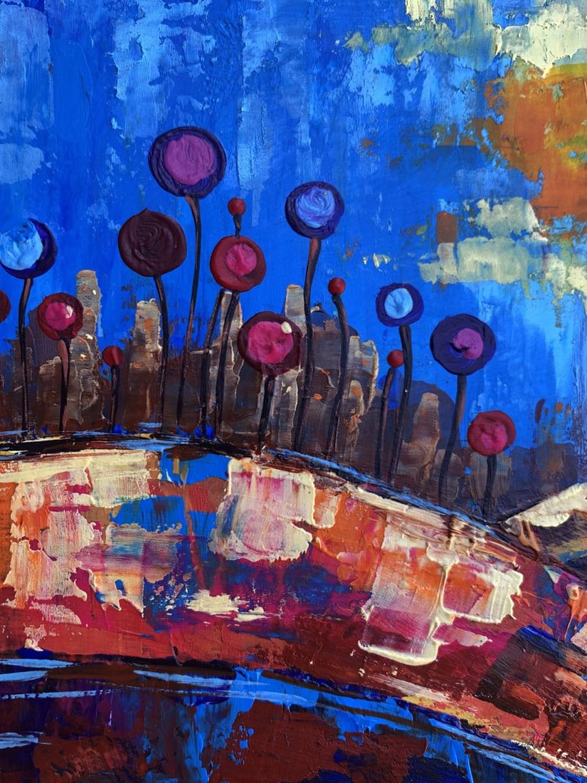 Oil painting A chidhood dream V. Zadorozhnya - 4