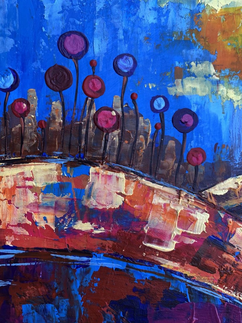 Oil painting A chidhood dream V. Zadorozhnya - 5