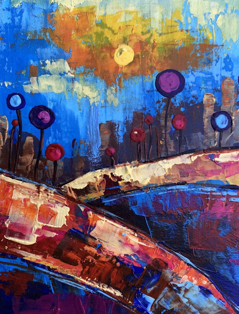 Oil painting A chidhood dream V. Zadorozhnya - 7