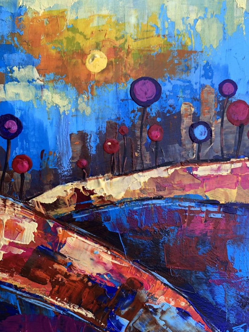 Oil painting A chidhood dream V. Zadorozhnya - 8