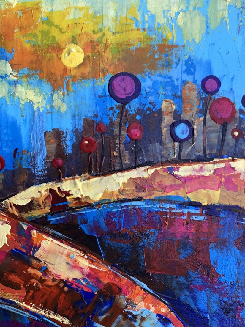 Oil painting A chidhood dream V. Zadorozhnya - 9