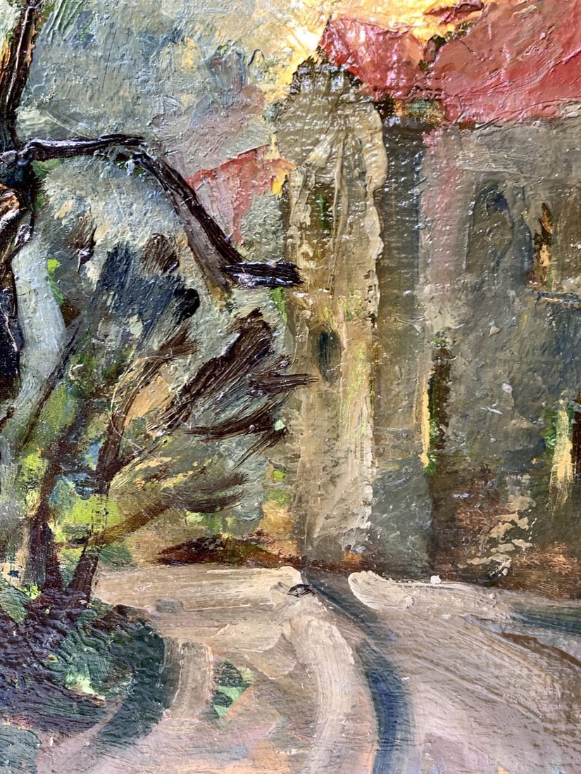 Oil painting City streets Mykhailo Burdylo - 10