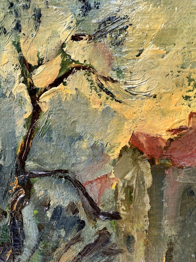 Oil painting City streets Mykhailo Burdylo - 4