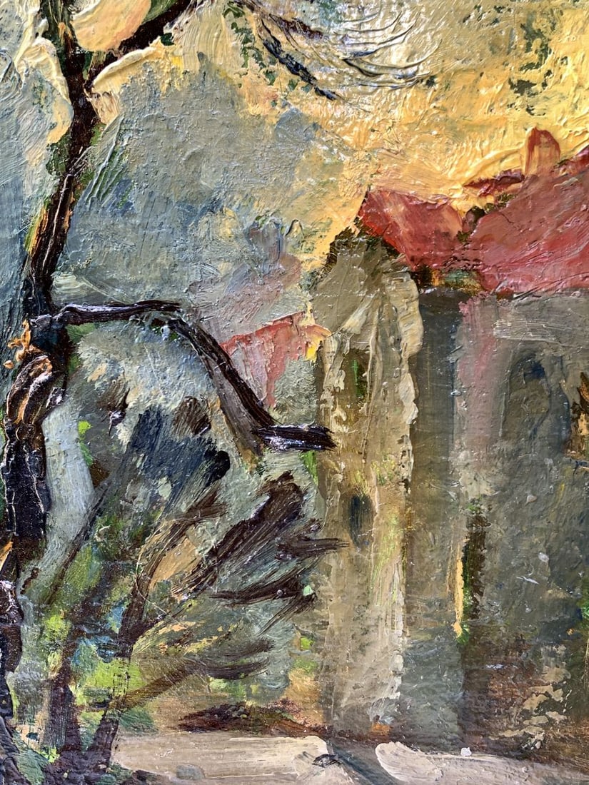 Oil painting City streets Mykhailo Burdylo - 6