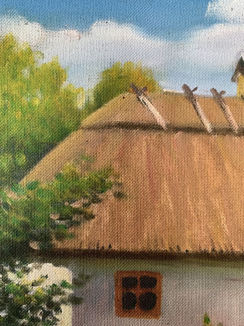 Oil painting Blooming Garden Mykhailo Burdylo - 4