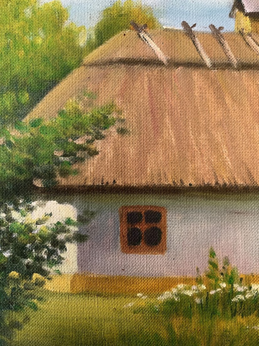 Oil painting Blooming Garden Mykhailo Burdylo - 5