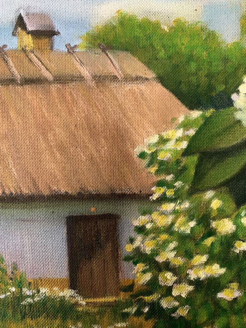 Oil painting Blooming Garden Mykhailo Burdylo - 7