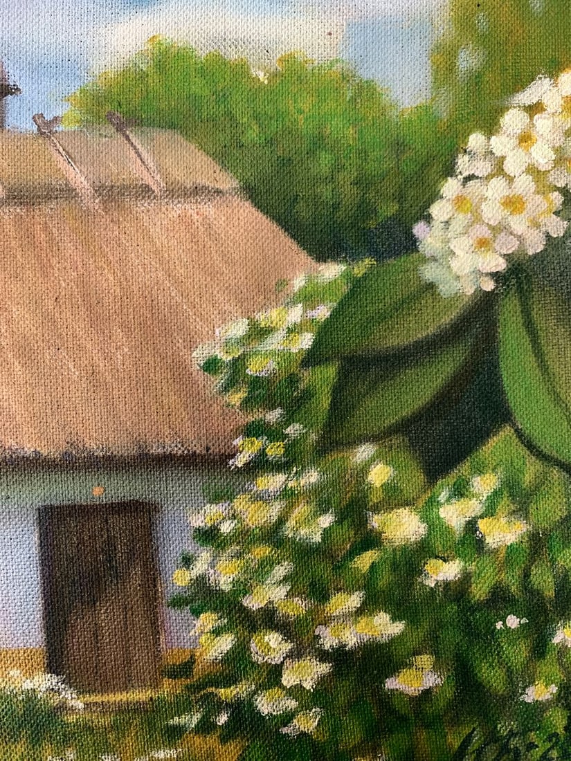 Oil painting Blooming Garden Mykhailo Burdylo - 8