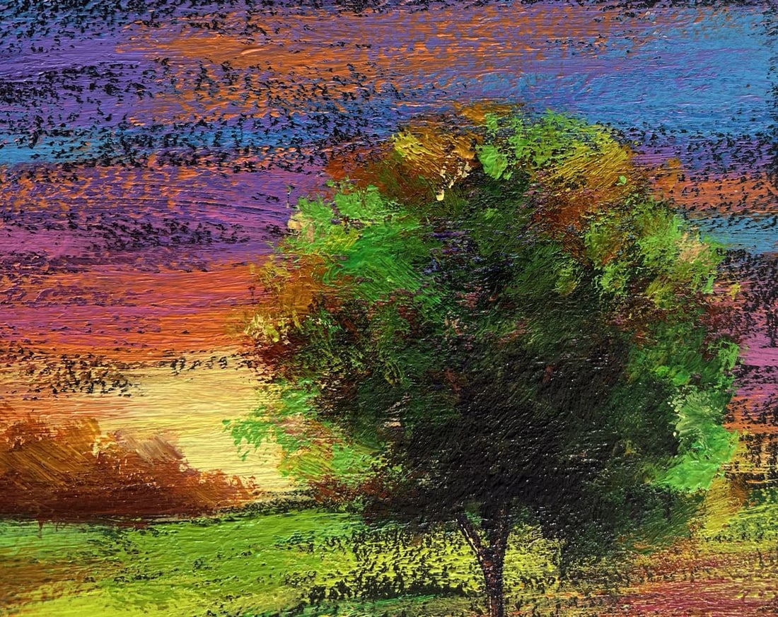 Oil painting Romantic evening V. Zadorozhnya - 4