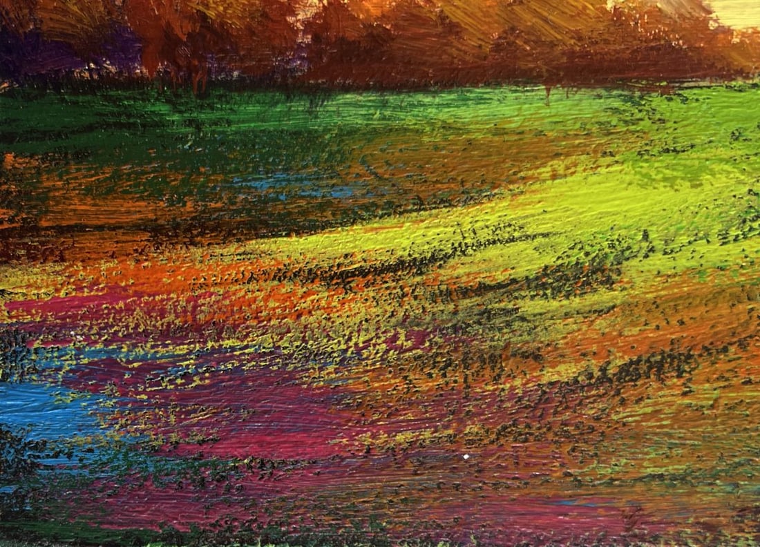 Oil painting Romantic evening V. Zadorozhnya - 6