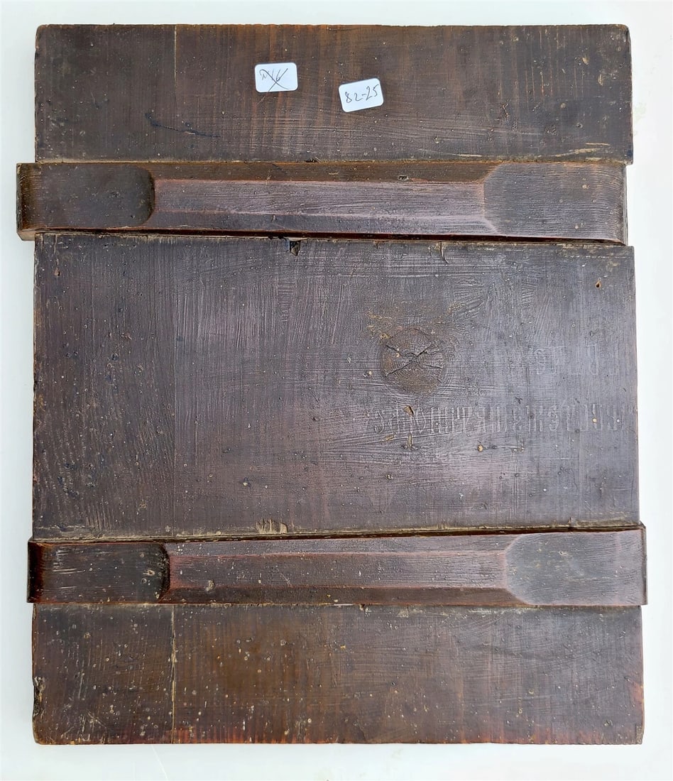 RUSSIAN ICON of ST. JOHN THE BAPTIST 19th CENTURY antique HAND PAINTED - 3