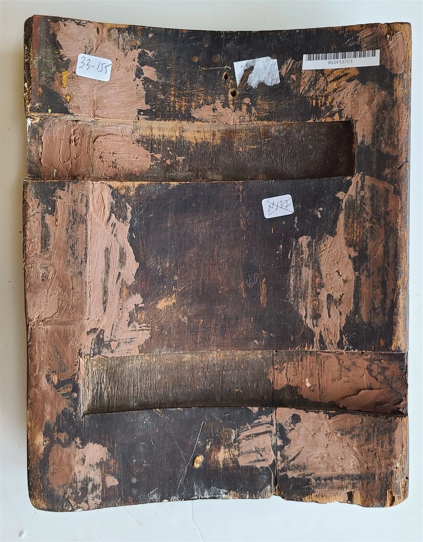 19th CENTURY RUSSIAN ICON of RESURRECTION of JESUS antique - 7