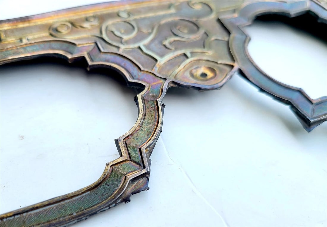 RUSSIAN ICON SILVER OKLAD dated 1892 marked antique LARGE - 5