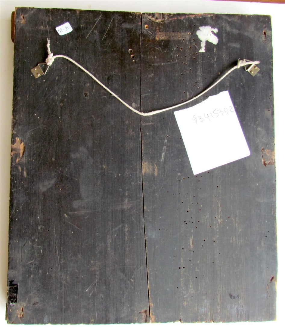 RUSSIAN ICON of BAPTISM of CHRIST antique 19th CENTURY - 8