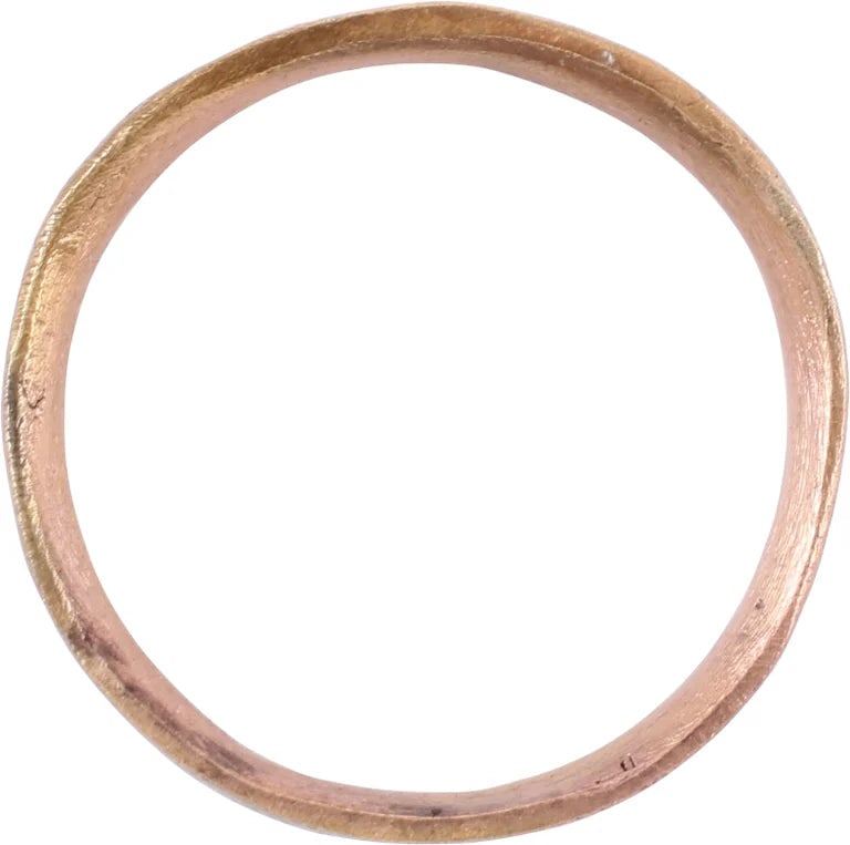 ANCIENT VIKING WOMAN'S WEDDING RING C.850-1050 AD SIZE 7 ¼ - 2