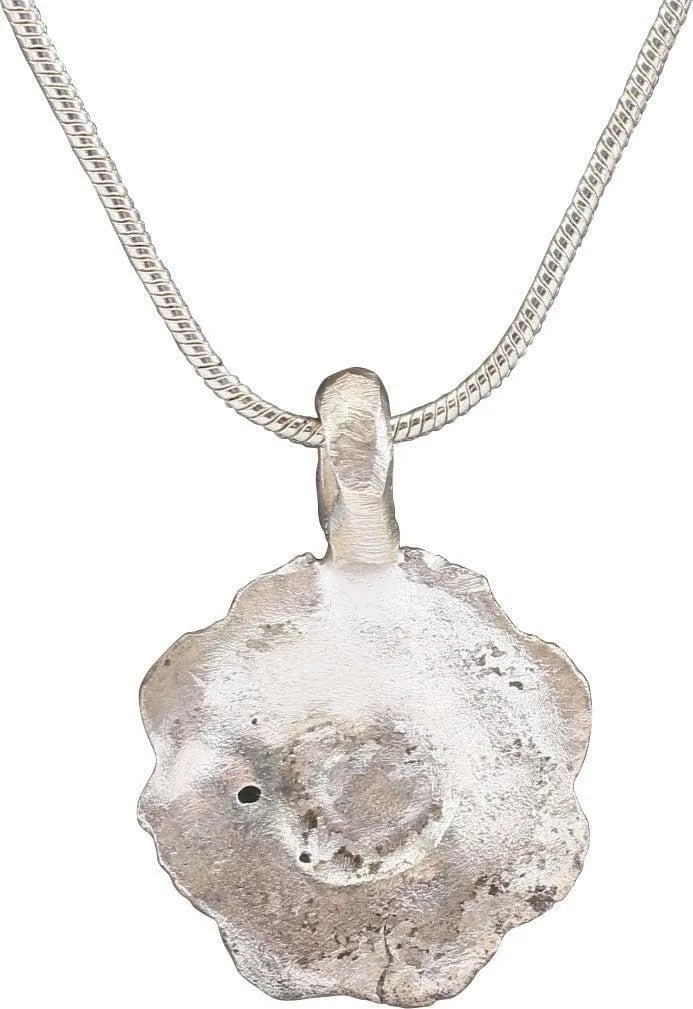 ROMAN WHEEL OF FORTUNE AMULET NECKLACE, 3RD-6TH CENTURY - 2