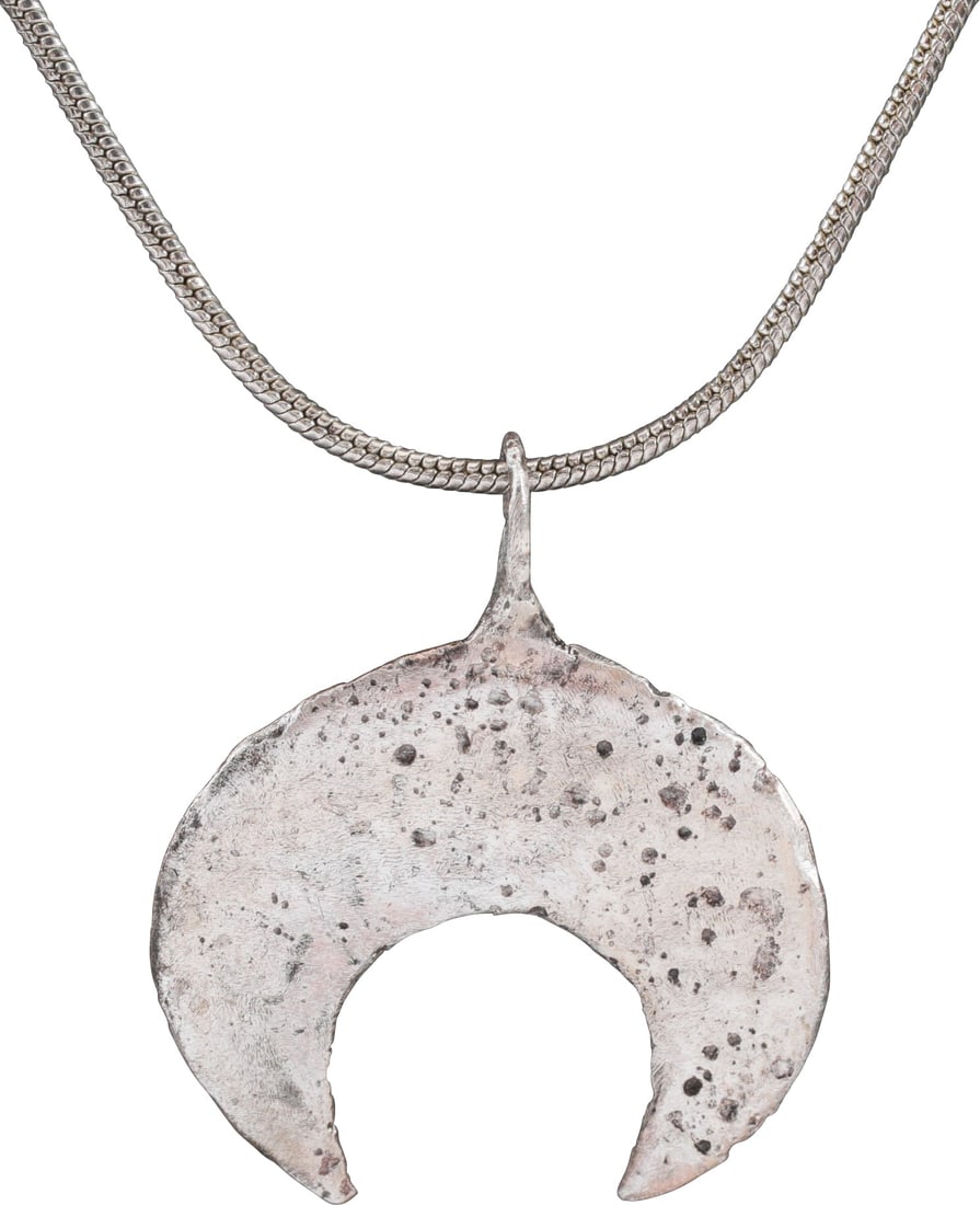 VIKING LUNAR PENDANT NECKLACE, 9th-10th CENTURY - 2