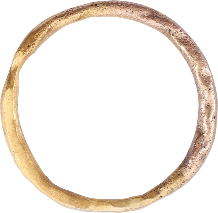 ANCIENT VIKING WOMAN’S WEDDING RING, C.850-1050 AD, SIZE 8 1/4 - 2