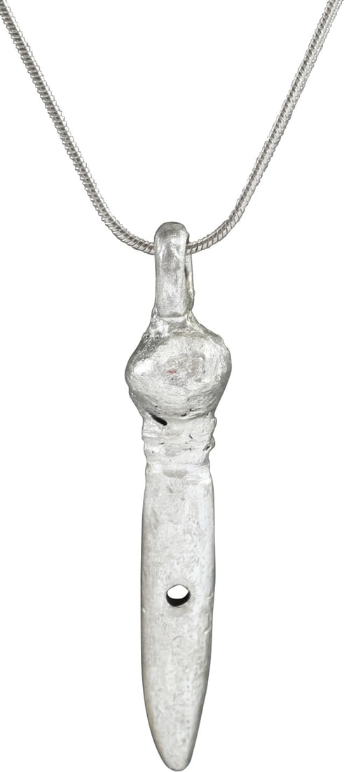 ROMAN GLADIUS PENDANT NECKLACE, 1ST-3RD CENTURY AD. - 2