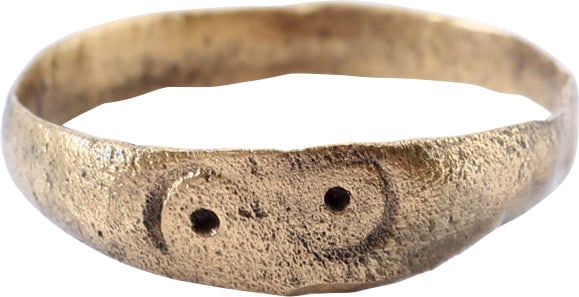 MEDIEVAL ANGLO-SAXON (ENGLISH) RING SIZE 8 3/4 (1 of 5)