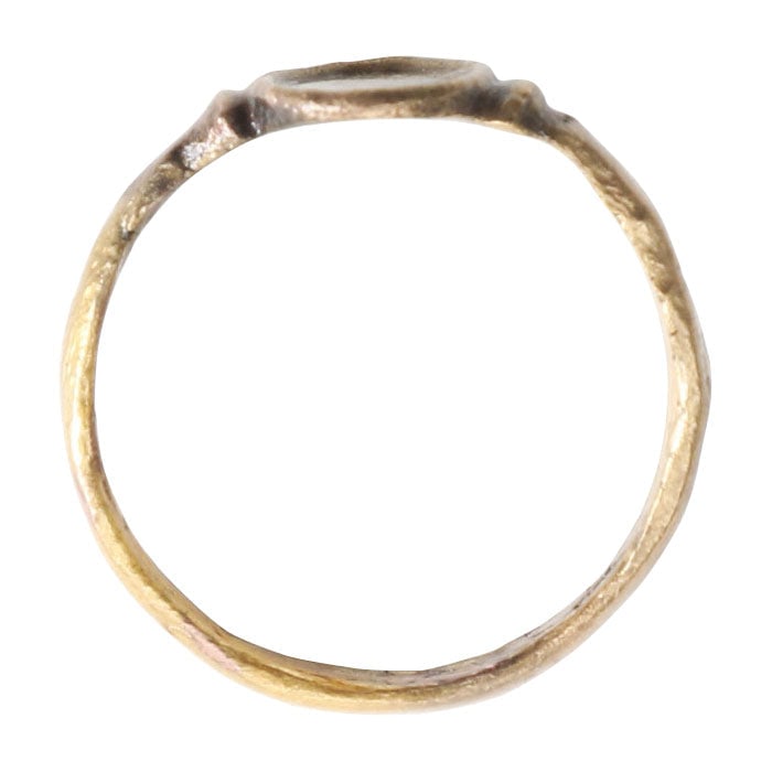 MEDIEVAL EUROPEAN COMMONER’S RING C.800-1200 AD, SIZE 9 3/4 - 2