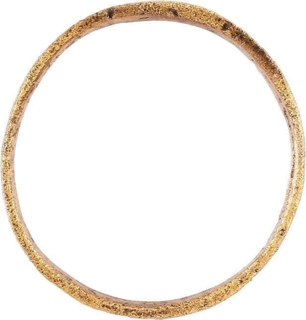 FINE VIKING WOMAN'S WEDDING RING, SIZE 5 1/4 - 2