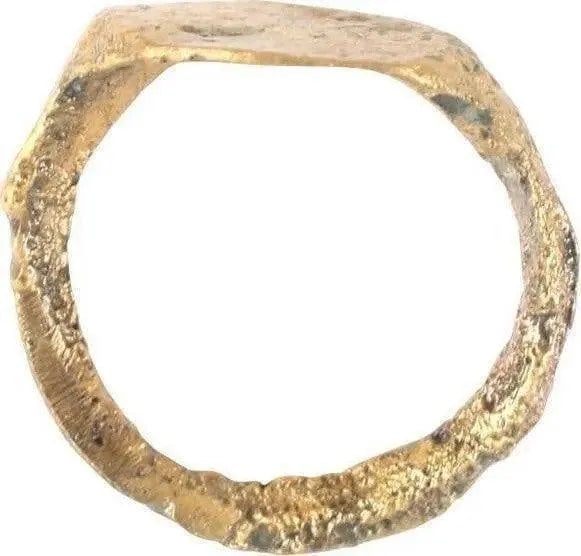 ENGLISH CHILD'S RING, 14th-15th C., UNDER SZ 1 - 2