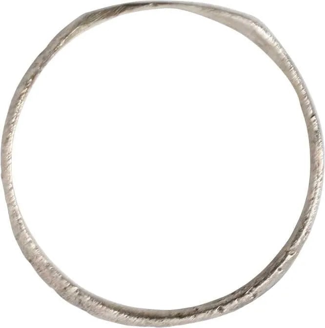 FINE VIKING MAN'S WEDDING RING, 9TH-10TH CENTURY, SZ 9 3/4 - 2