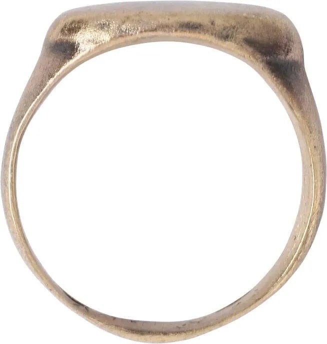 FINE VIKING WARRIOR'S RING, 10TH-11TH CENTURY AD, SIZE 8 1/2 - 2