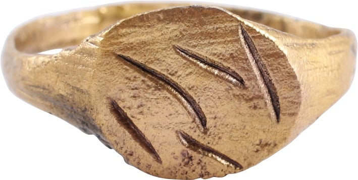 VIKING RUNIC RING, 9TH-10TH CENTURY. (1 of 5)