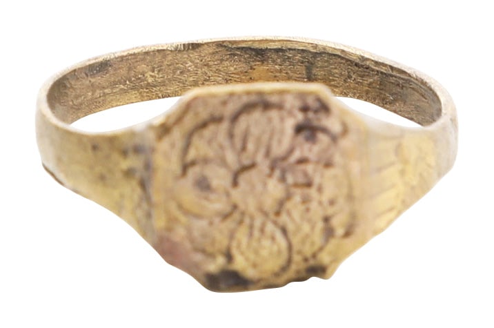 MEDIEVAL RING 7TH-11TH CENTURY, SIZE 10 3/4 (1 of 5)