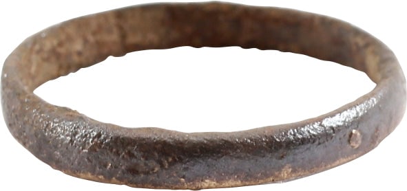 RARE COPPER VIKING RING, 900-1050 AD JEWELRY, SIZE 10 1/4 (1 of 4)
