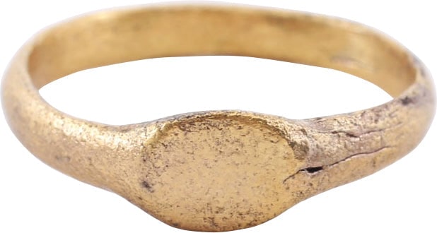 MEDIEVAL WOMAN’S RING C.1200-1400 AD, SIZE 5