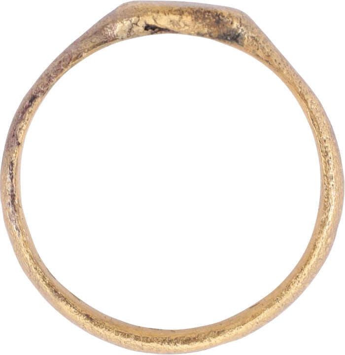 MEDIEVAL WOMAN’S RING C.1200-1400 AD, SIZE 5 - 2