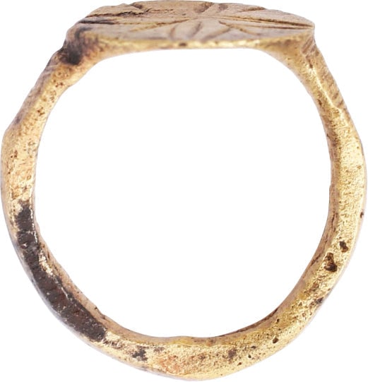 ENGLISH CHILD'S RING, 15th-16th C., UNDER SZ ½ - 2