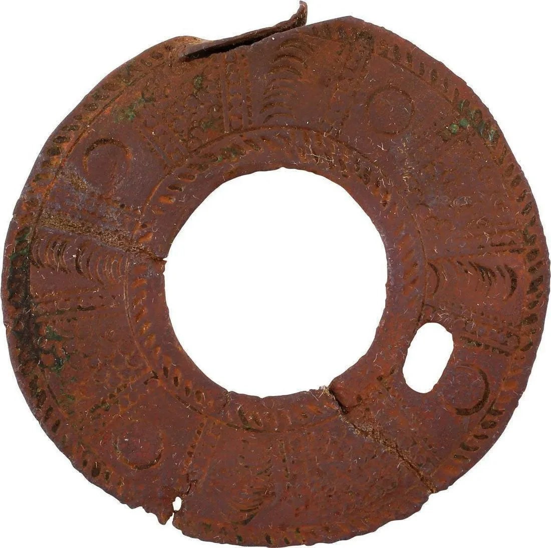 VIKING PROTECTIVE BROOCH NECKLACE 10th-11th C. - 3