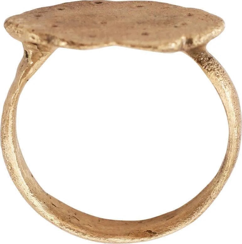ELEGANT EUROPEAN PILGRIM'S RING, 7TH-9TH C., SZ 7 3/4 - 2