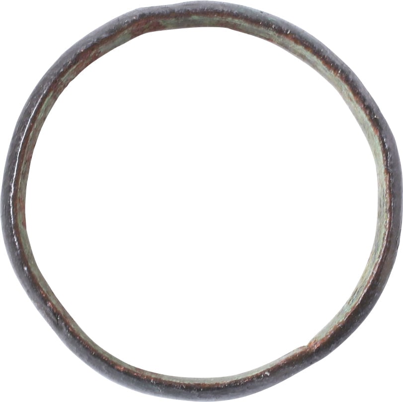 RARE COPPER VIKING WEDDING RING C.850-1050 AD, SZ 9 1/4 - 2