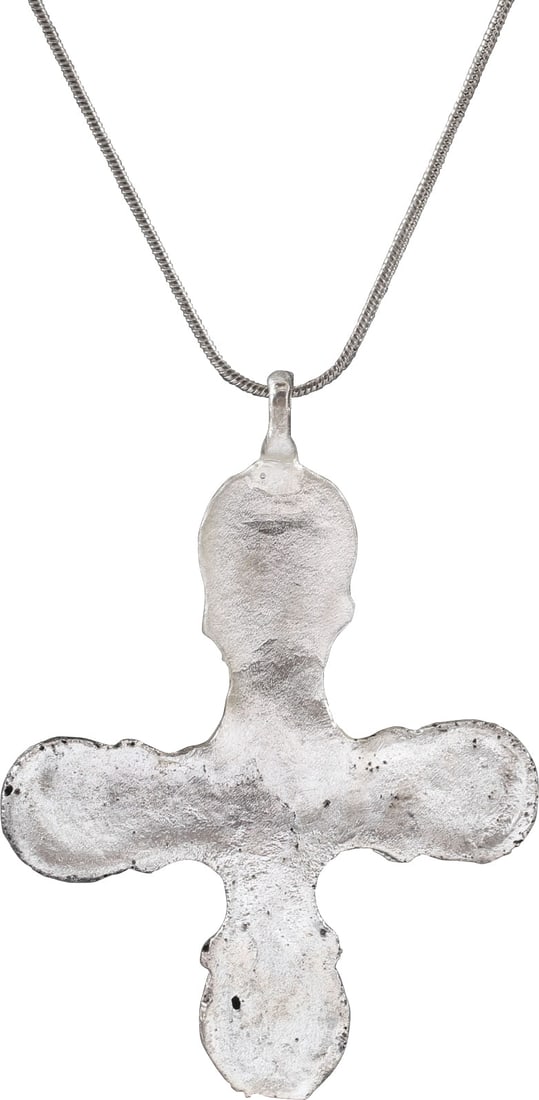 LARGE GOTHIC EUROPEAN CROSS C.1200-1400 - 2