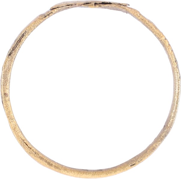 ENGLISH WEDDING RING, TUDOR PERIOD, SIZE 5 1/4 - 2