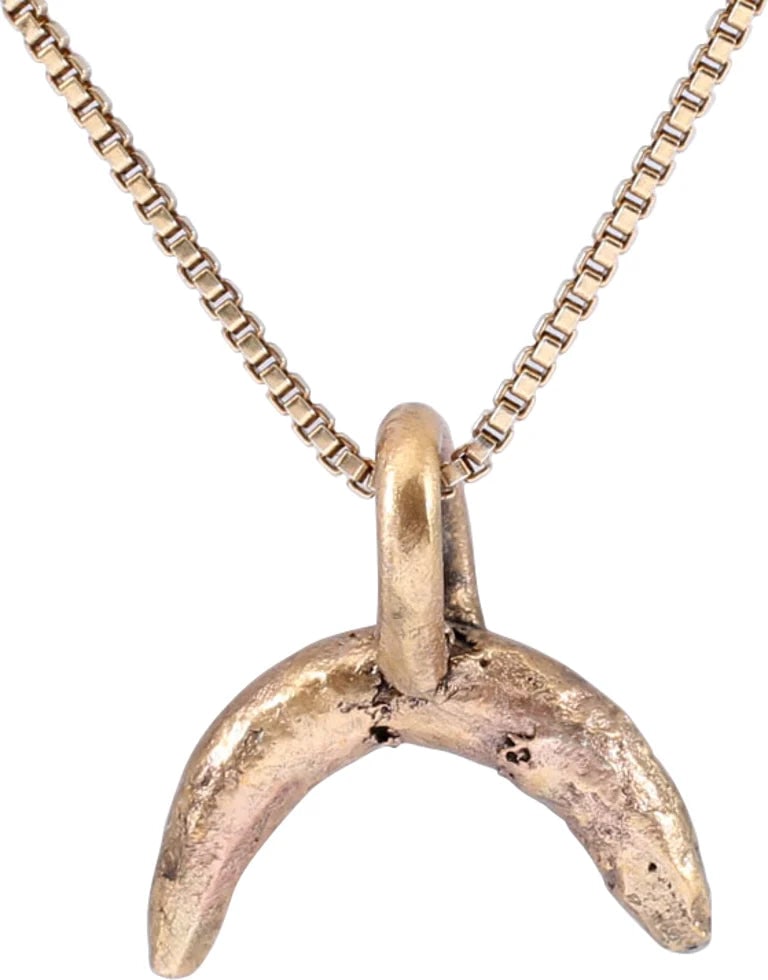 VIKING LUNAR PENDANT C.900-1000 AD - 2