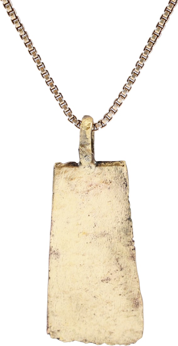 RARE VIKING WOMAN WARRIOR’S BRACELET PENDANT NECKLACE - 2