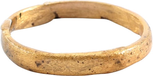 RARE VIKING WEDDING RING, 10TH-11TH CENTURY AD, SIZE 11 1/4 (1 of 5)